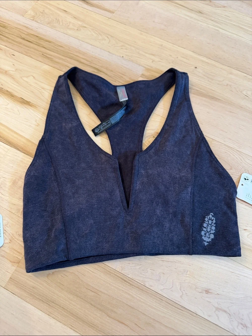 Free People Movement Go to Smooth V Neck Sports Bra-Set of 2-New-XS/S
